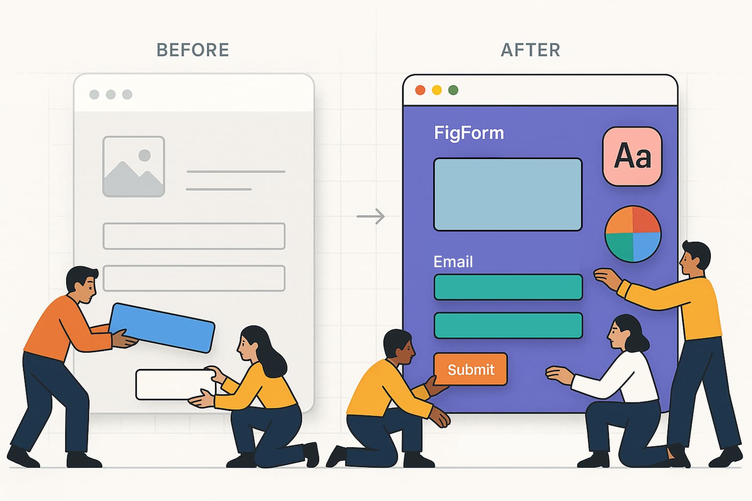 Build branded, visually rich forms with FigForm - a form builder for marketing teams