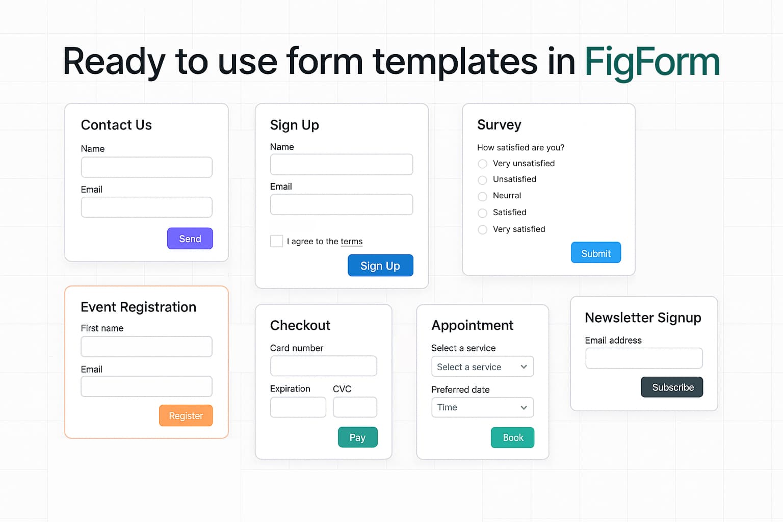 Form Templates - Build Faster with Ready-Made Designs