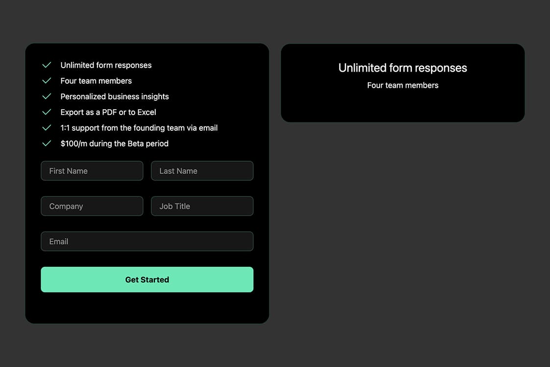 Branded Registration Form Template