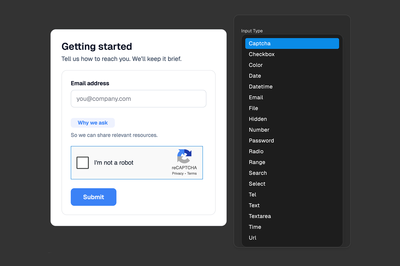 CAPTCHA Protection - Stop Spam and Bot Submissions