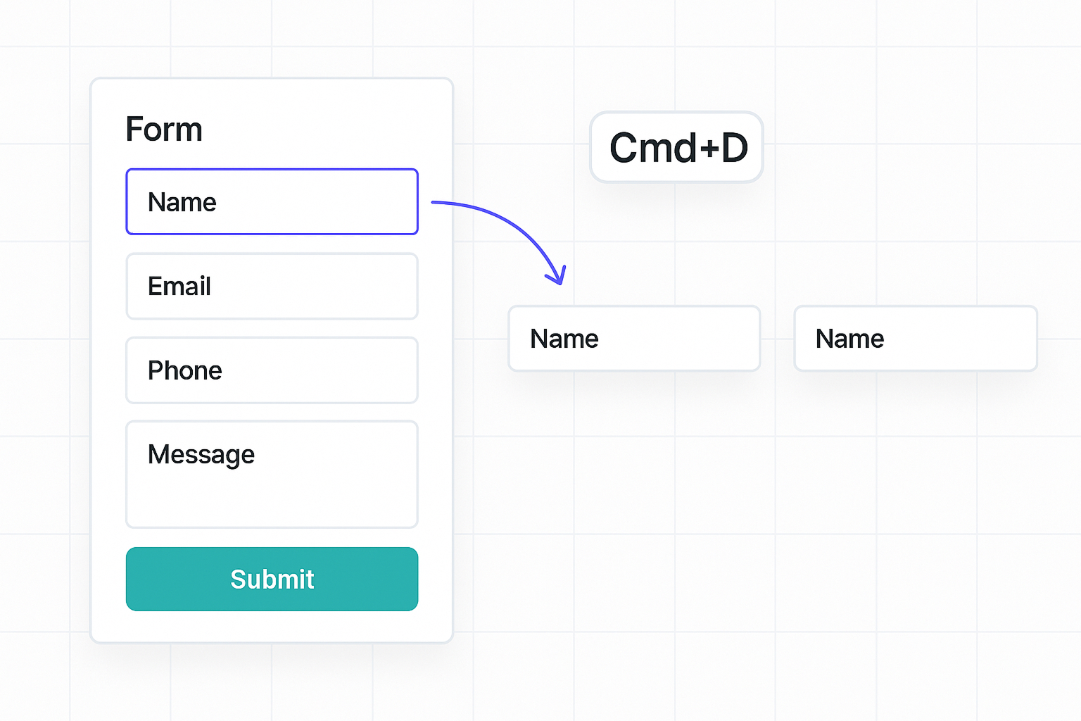 Duplicate Layers - Clone Elements Instantly in FigForm