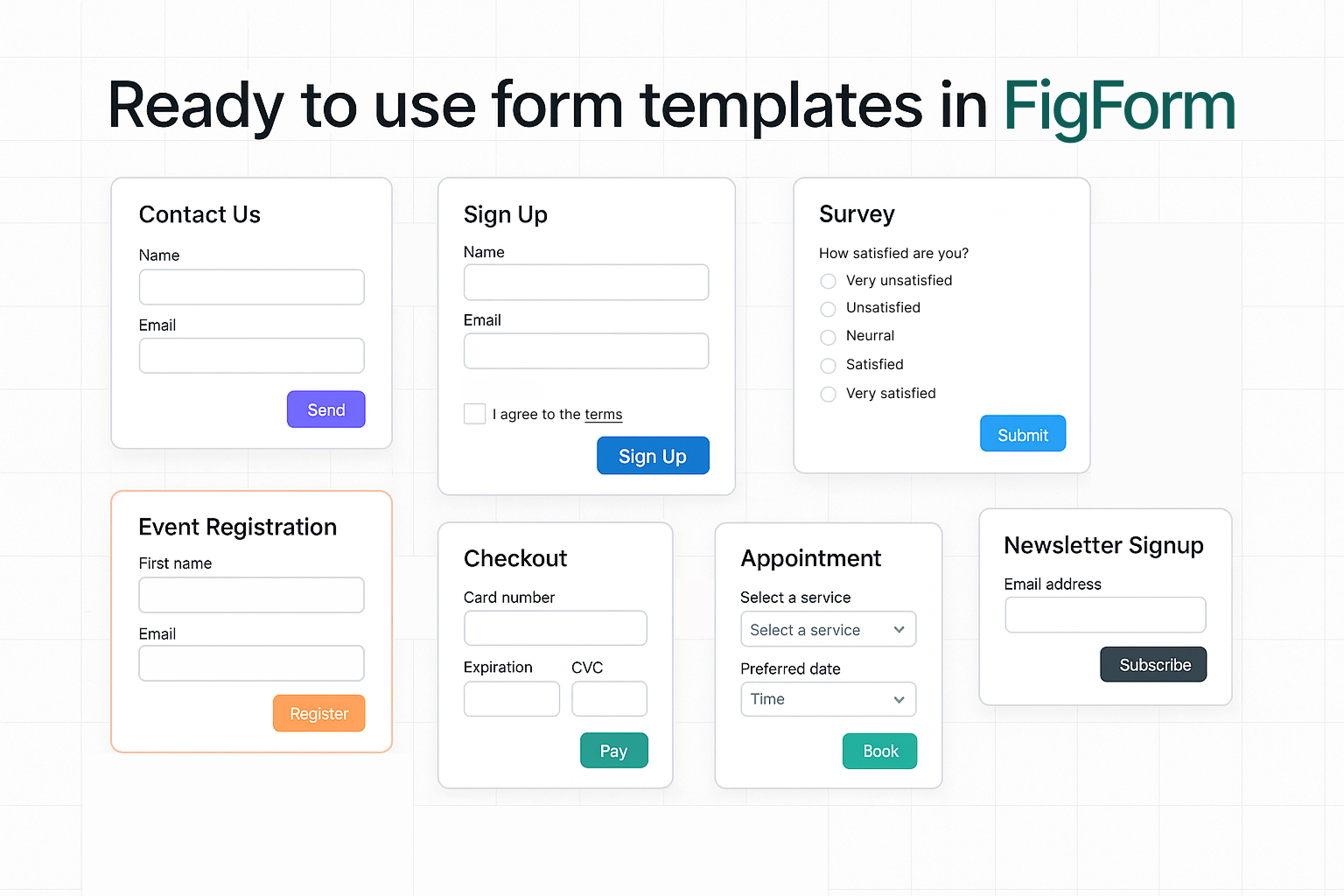 Form Templates - Build Faster with Ready-Made Designs